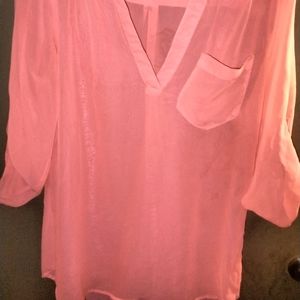 Sheer rue 21 blouse small